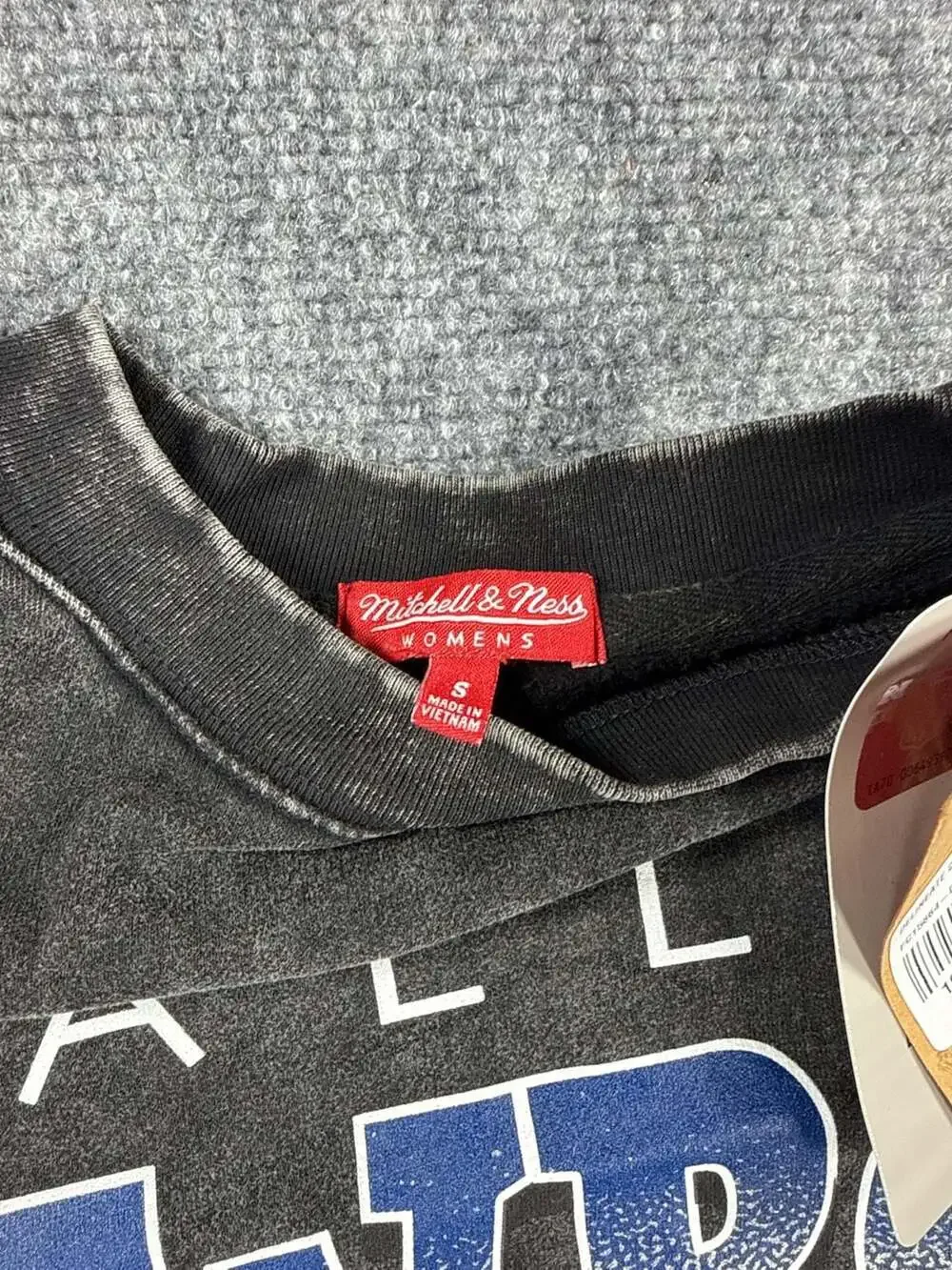 Mitchell & Ness Dallas Cowboys Delineate Mineral Wash Crewneck Sweatshirt Small